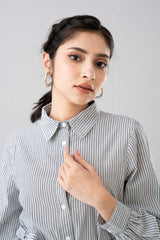 Relaxed Fit Striped Casual Shirt
