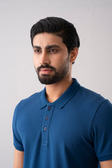 Men’s Regular Fit Solid Polo Shirt