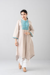 Smart Fit Embroidered Ethnic Kurta
