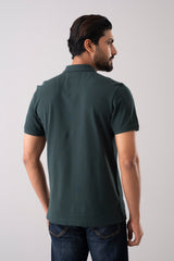 Regular Fit Solid Polo Shirt