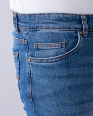 Slim Fit Cerulean Blue Jeans