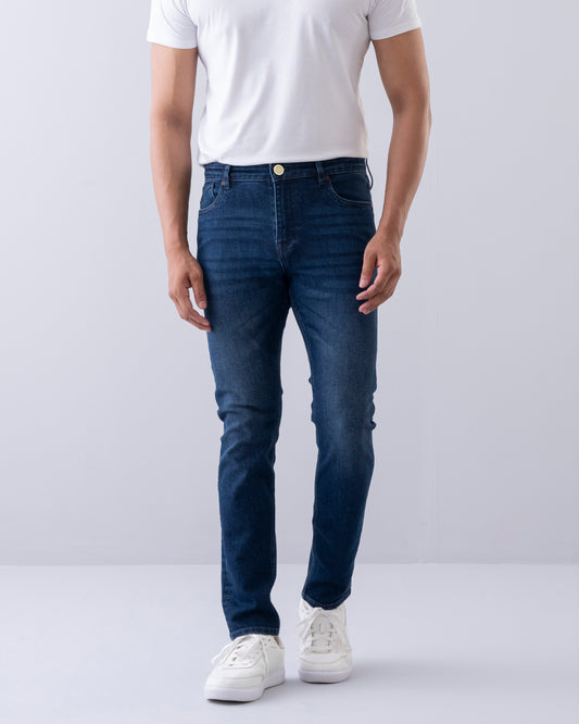 Tapered fit Pale Blue Jeans