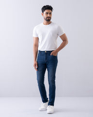 Tapered fit Pale Blue Jeans