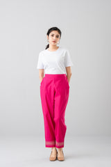 Smart Fit Embroidered Ethnic Pants