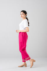 Smart Fit Embroidered Ethnic Pants