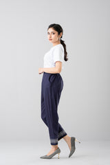 Smart Fit Embroidered Ethnic Pants