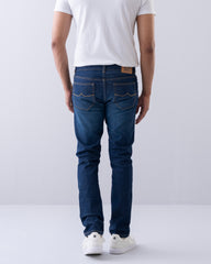 Slim Fit Oxford Blue Jeans