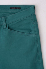Slim Fit Solid Shorts