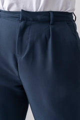 Slim Fit Bell Bottom Fashion Trousers