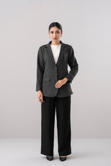 Smart Casual Knit Blazer