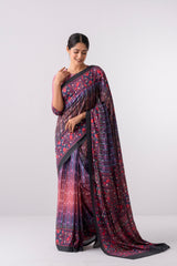 Digital Printed Cotton Saree