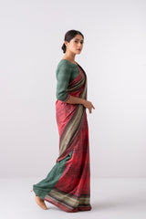 Digital Printed Cotton Saree