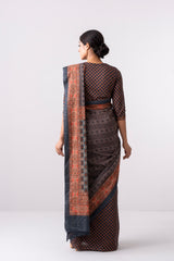 Digital Printed Cotton Saree