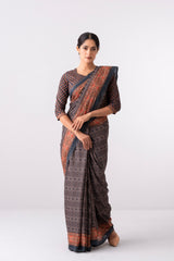 Digital Printed Cotton Saree