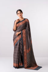 Digital Printed Cotton Saree