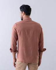 Regular Fit Solid Casual Shirt