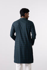 Regular Fit Embroidered Semi-Formal Panjabi