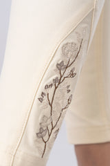 Women’s Knit Twill Embroidered Jegging