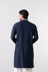 Regular Fit Embroidered Semi-Formal Panjabi