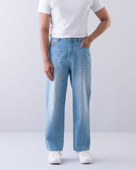 Baggy Fit Blue Jeans