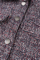 Regular Fit Textured Knit Jacket