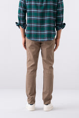 Regular Fit Textured Chinos