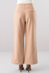 Straight Fit Semi-Formal Twill Pants