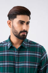 Regular Fit Checkered Casual Shirt