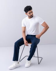 Straight Fit Fashion Trousers