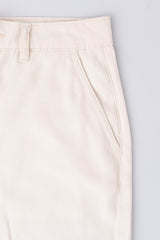 Wide-Leg Fashion Twill Trouser