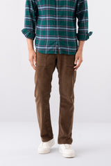 Straight Fit Fashion Trousers