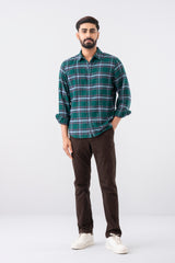 Regular Fit Textured Chinos