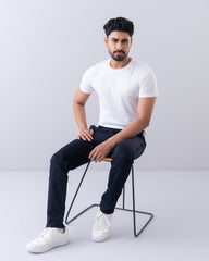 Regular Fit Solid Chinos