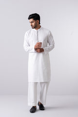 Regular Fit Embroidered Semi-Formal Panjabi