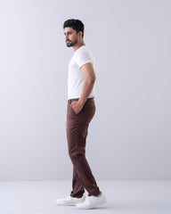 Regular Fit Texture Chinos