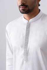 Regular Fit Embroidered Semi-Formal Panjabi