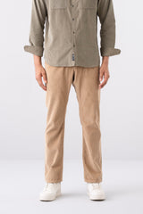 Straight Fit Fashion Trousers