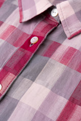 Relaxed Fit Checkered Casual Shirt