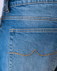 Straight Fit Blue Jeans