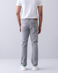 Straight Fit Light Gray Jeans