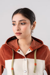 Regular Fit Woven Hoodie