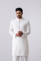 Regular Fit Semi-Formal Cotton Panjabi