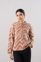 Boxy Fit Full-Sleeve Sweater