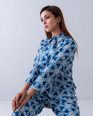 Mystika Sublimation Printed Fashion Two-Piece Set