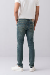 Slim Fit Moss Green Jeans