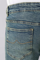 Slim Fit Moss Green Jeans