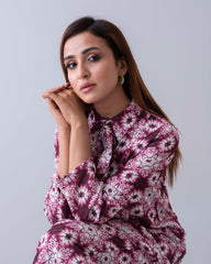 Mystika Sublimation Printed Fashion Two-Piece Set