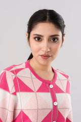 Regular Fit Jacquard Knit Sweater