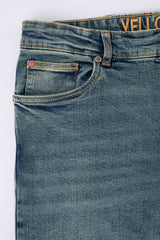 Slim Fit Moss Green Jeans