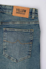 Slim Fit Moss Green Jeans